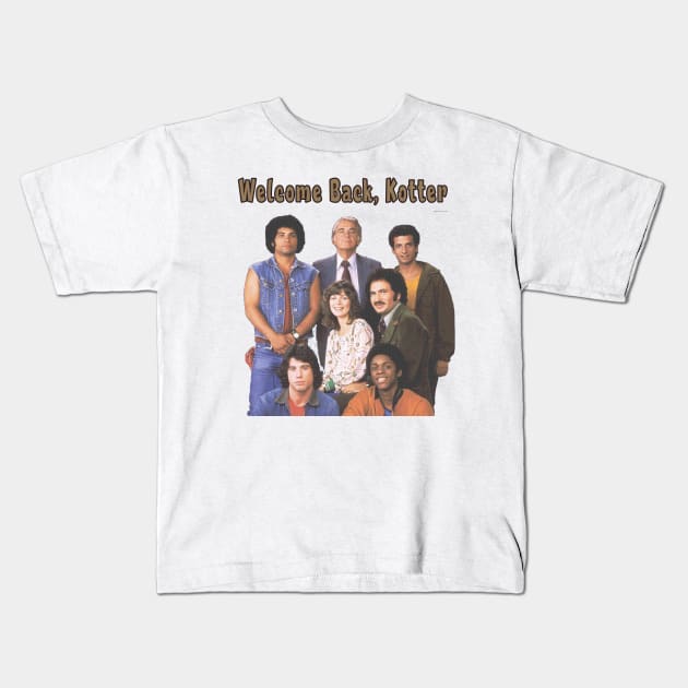 Welcome Back Kotter Kids T-Shirt by Moulezitouna